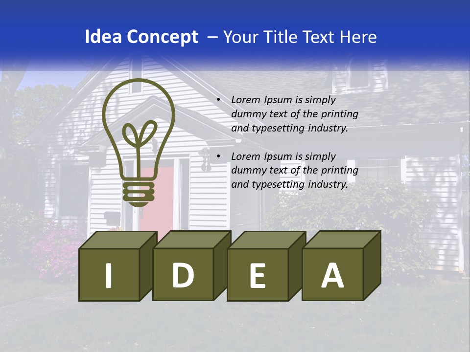 Cold Electric Part PowerPoint Template