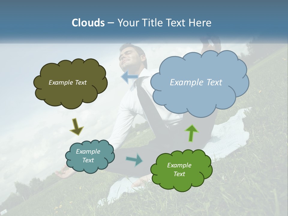 Climate Part Air PowerPoint Template