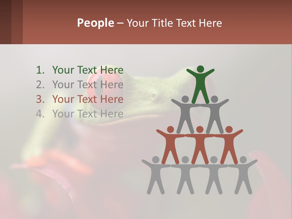 White Technology Climate PowerPoint Template