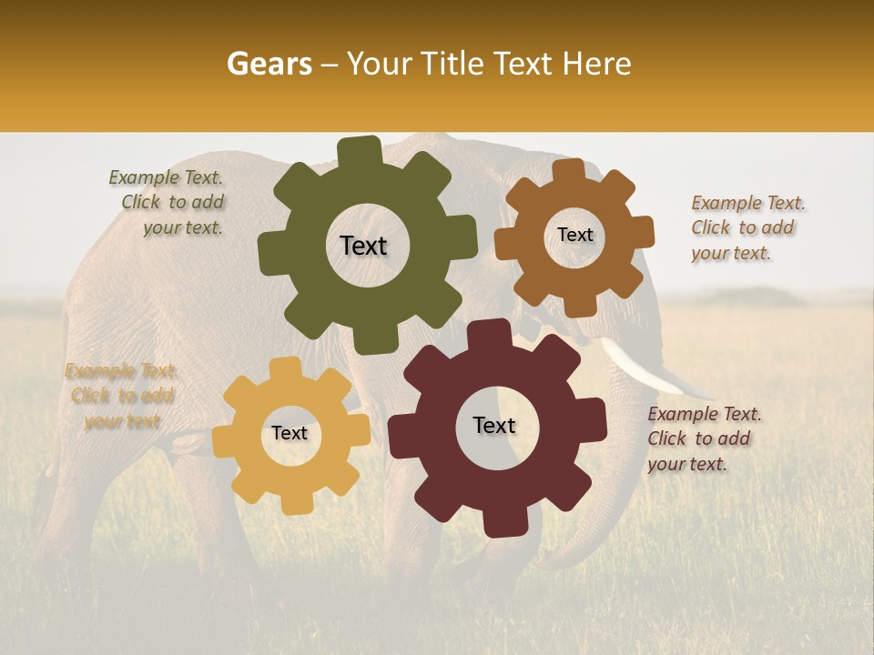 Cooling Heat Unit PowerPoint Template