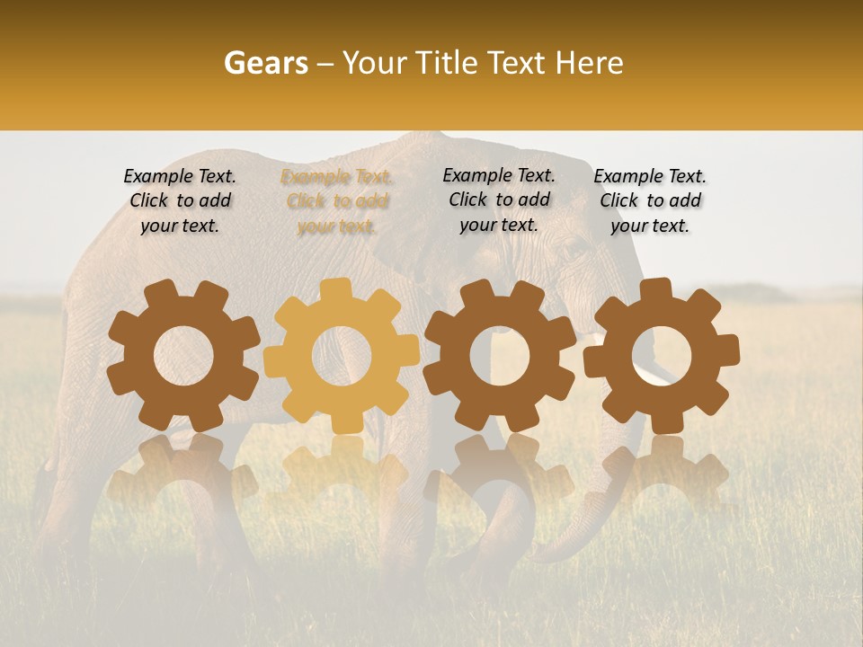 Cooling Heat Unit PowerPoint Template