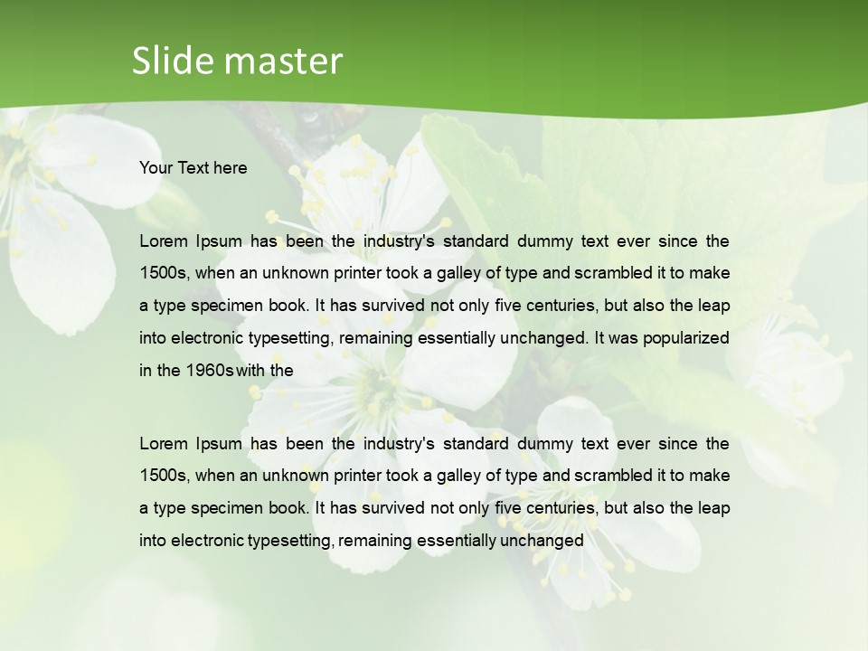 Air Cooling Cool PowerPoint Template