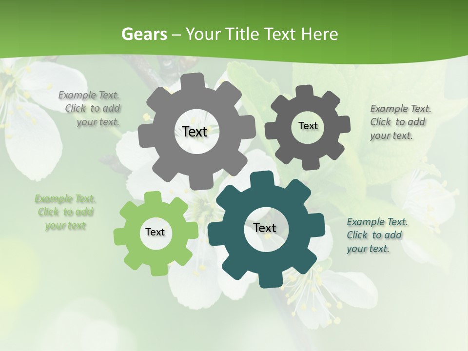 Air Cooling Cool PowerPoint Template