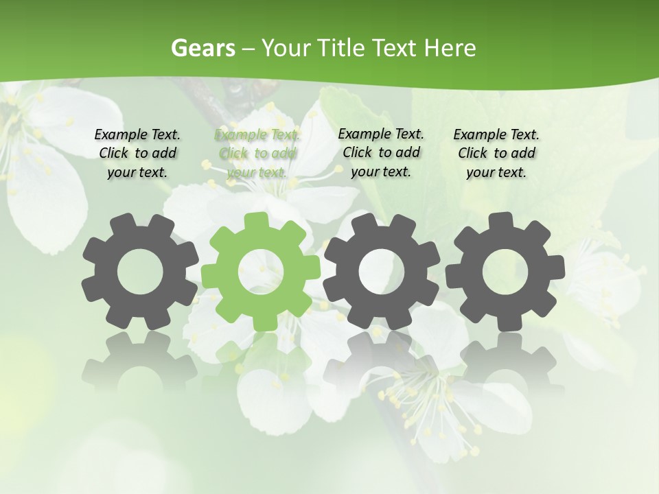 Air Cooling Cool PowerPoint Template