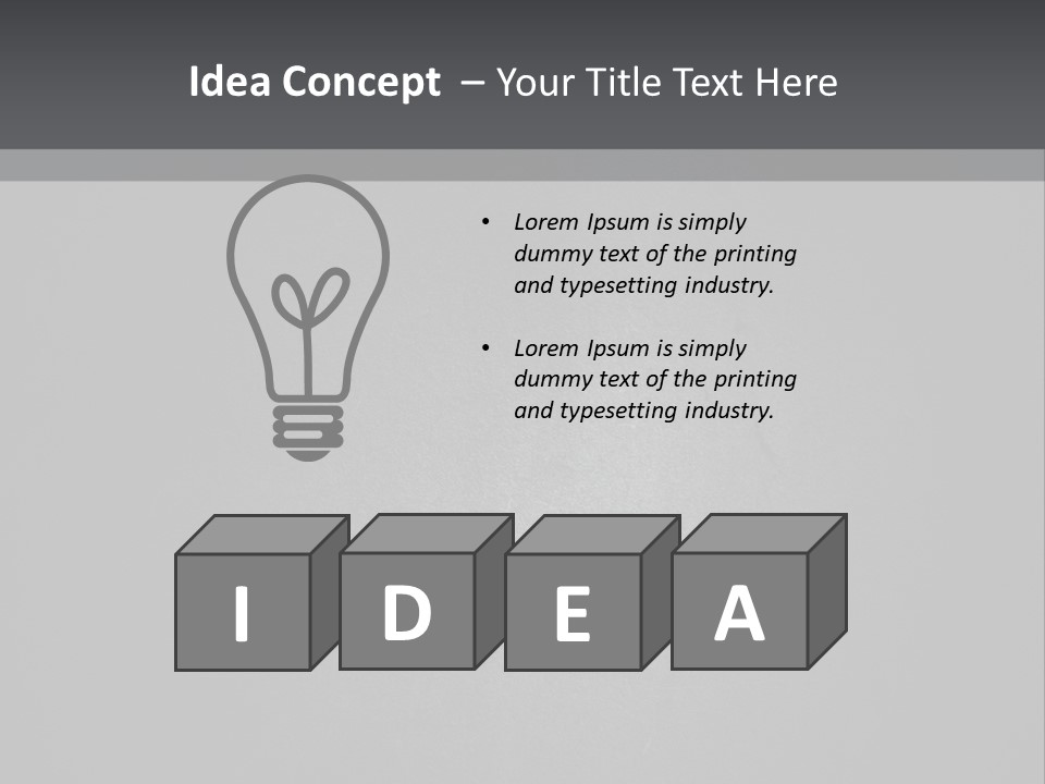 Cool House Power PowerPoint Template