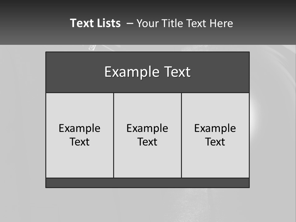 Switch Industry Cold PowerPoint Template