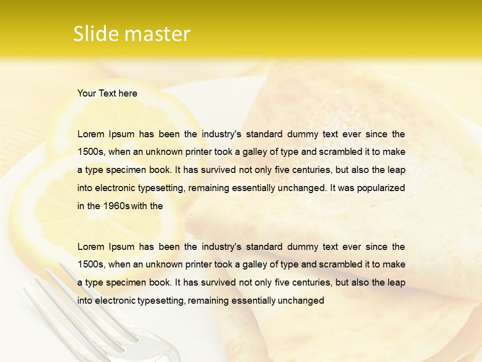 White Switch Industry PowerPoint Template