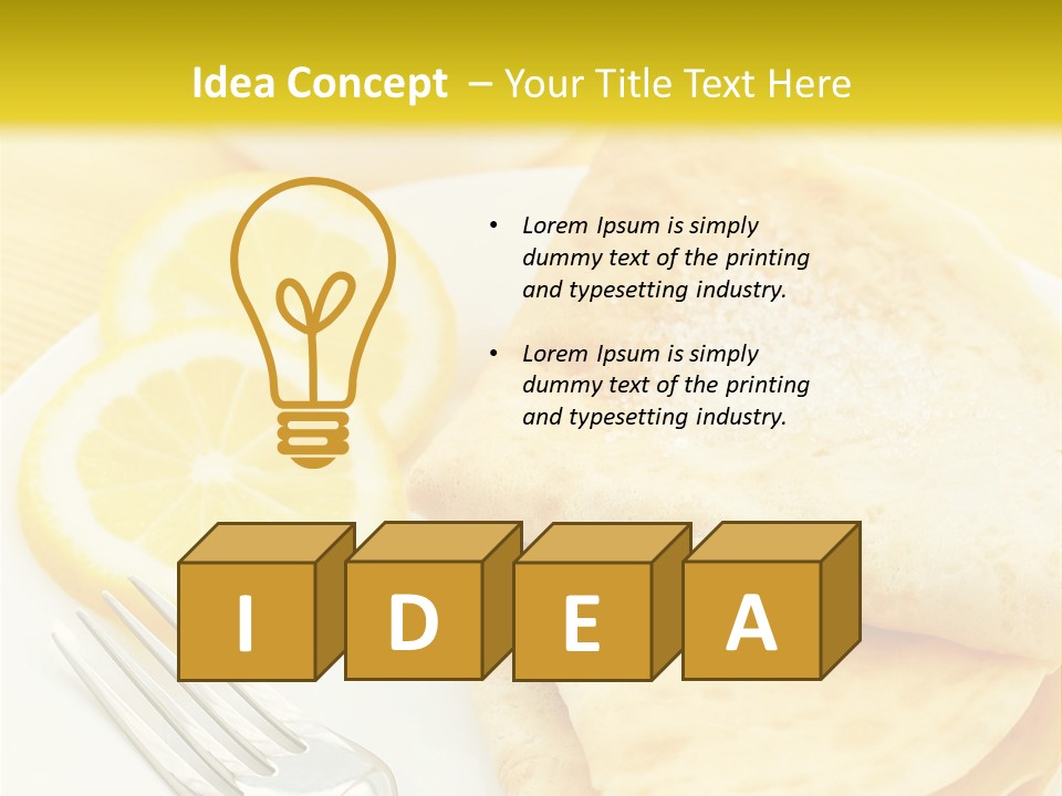 White Switch Industry PowerPoint Template