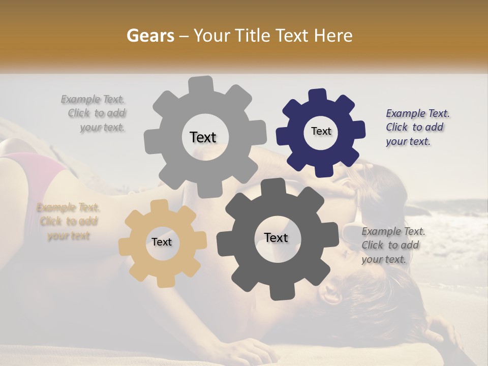 Condition Electric White PowerPoint Template