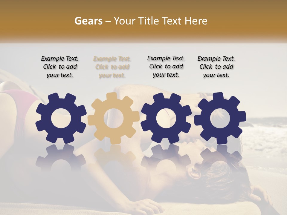 Condition Electric White PowerPoint Template