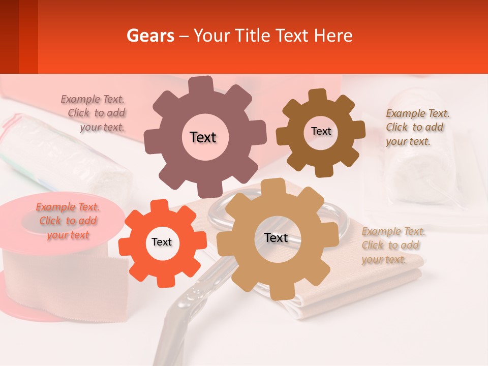 White Switch System PowerPoint Template