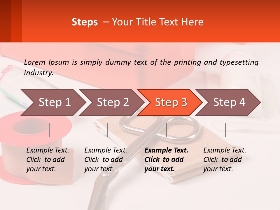 White Switch System PowerPoint Template