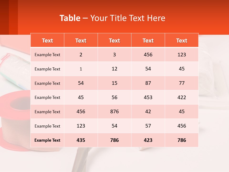 White Switch System PowerPoint Template