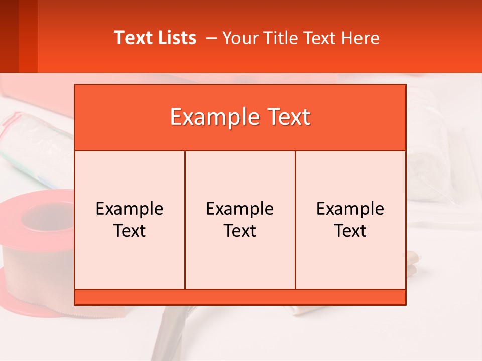White Switch System PowerPoint Template