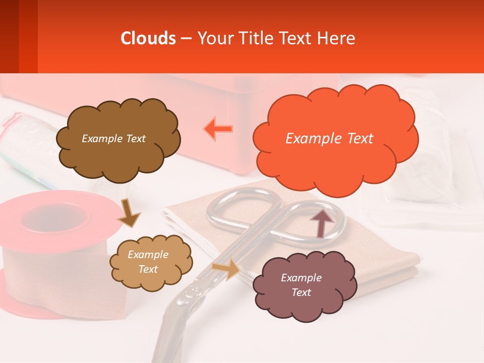 White Switch System PowerPoint Template