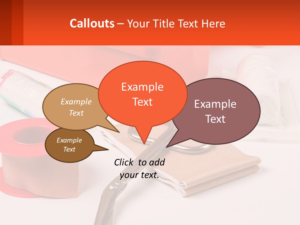 White Switch System PowerPoint Template