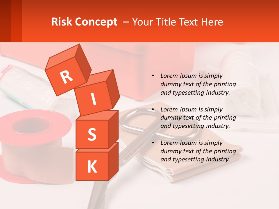 White Switch System PowerPoint Template