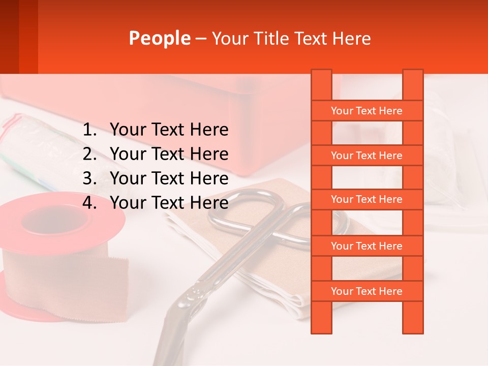 White Switch System PowerPoint Template