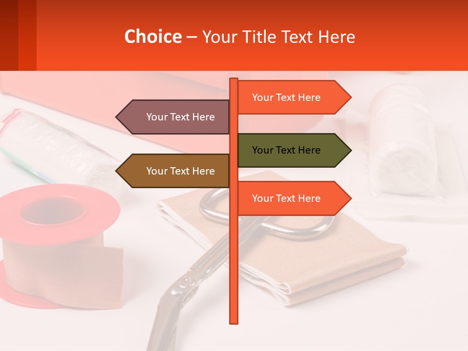 White Switch System PowerPoint Template