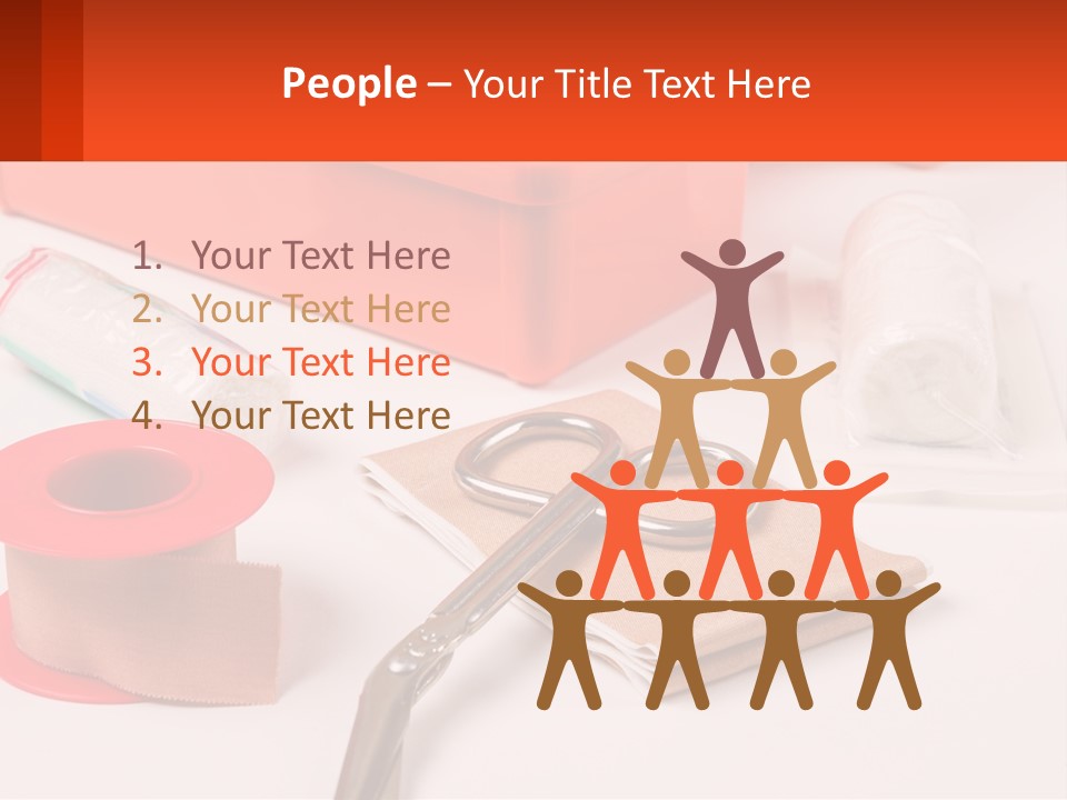 White Switch System PowerPoint Template