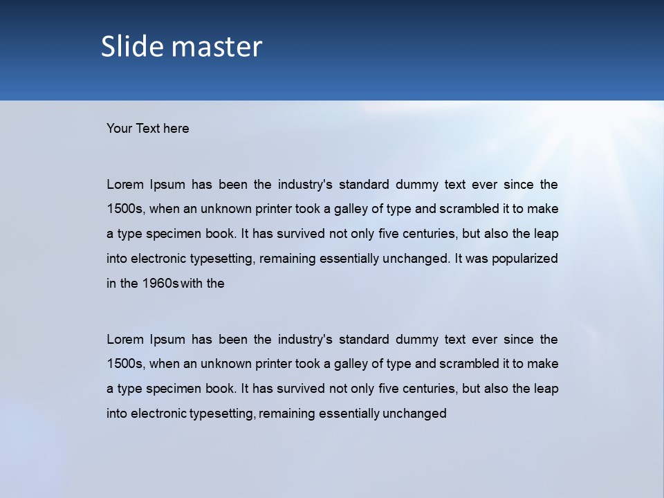 Air Ventilation Climate PowerPoint Template