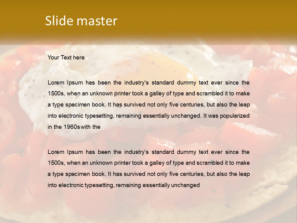 System Home Power PowerPoint Template