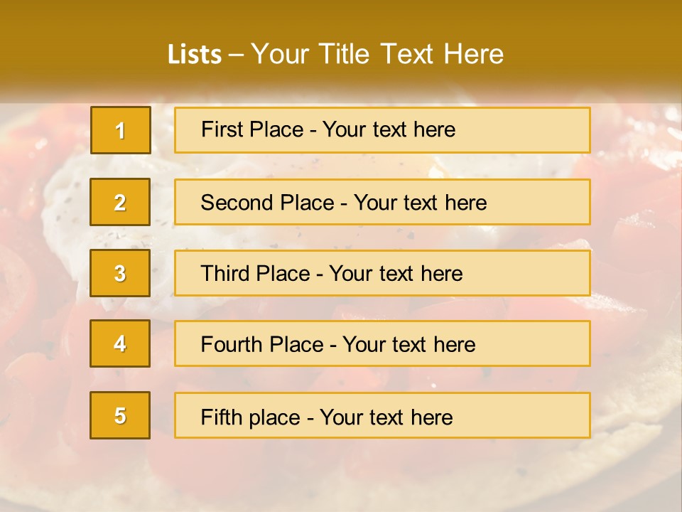 System Home Power PowerPoint Template