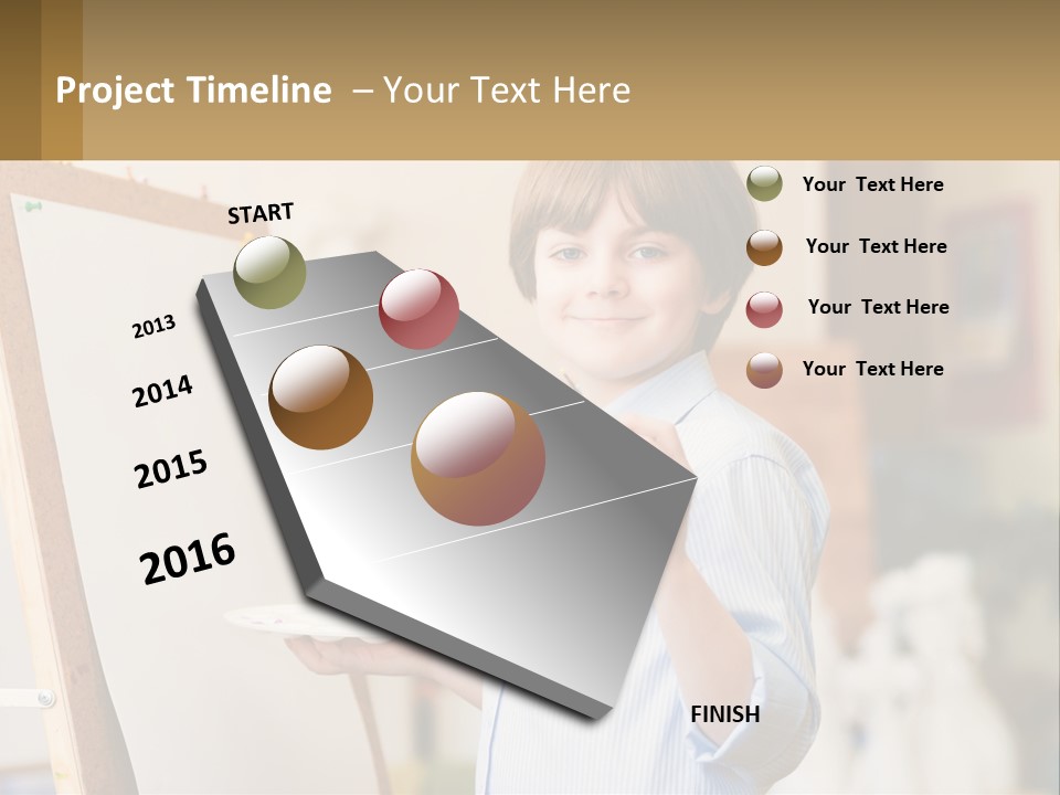 Electricity House Heat PowerPoint Template
