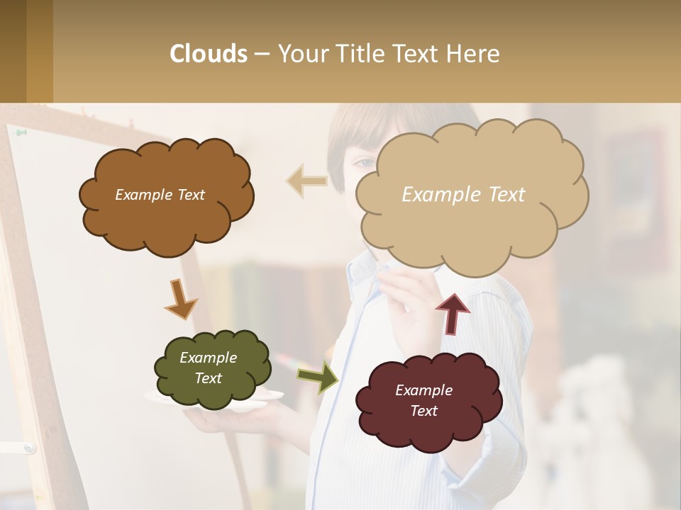Electricity House Heat PowerPoint Template