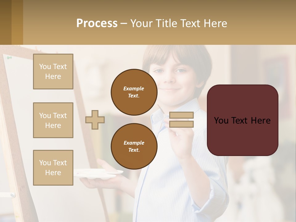 Electricity House Heat PowerPoint Template