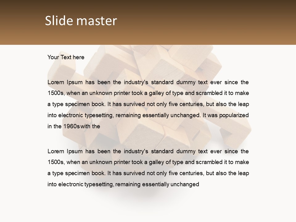 House Switch Equipment PowerPoint Template