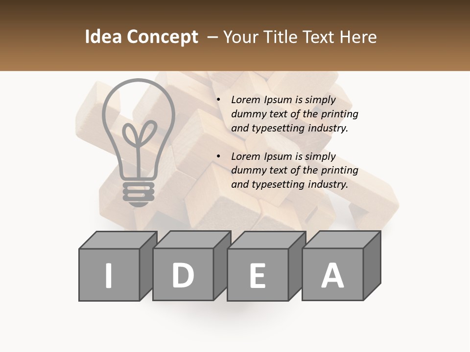 House Switch Equipment PowerPoint Template