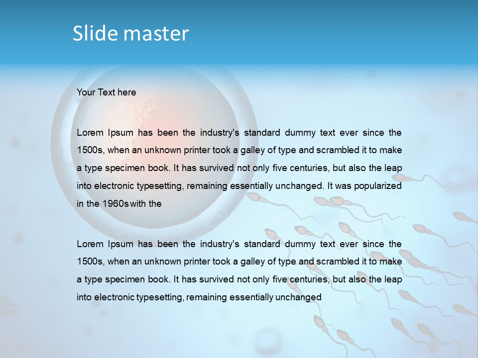 Cooling Climate Ventilation PowerPoint Template