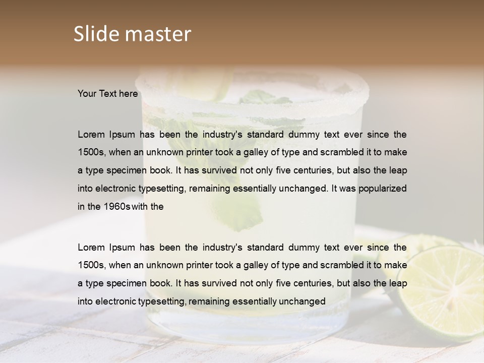Equipment Electricity Temperature PowerPoint Template