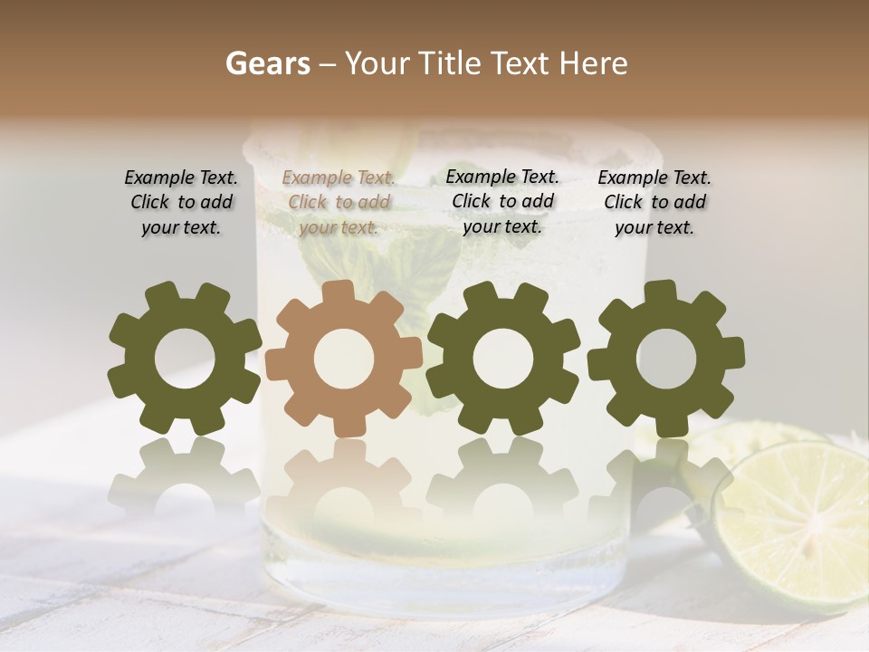 Equipment Electricity Temperature PowerPoint Template
