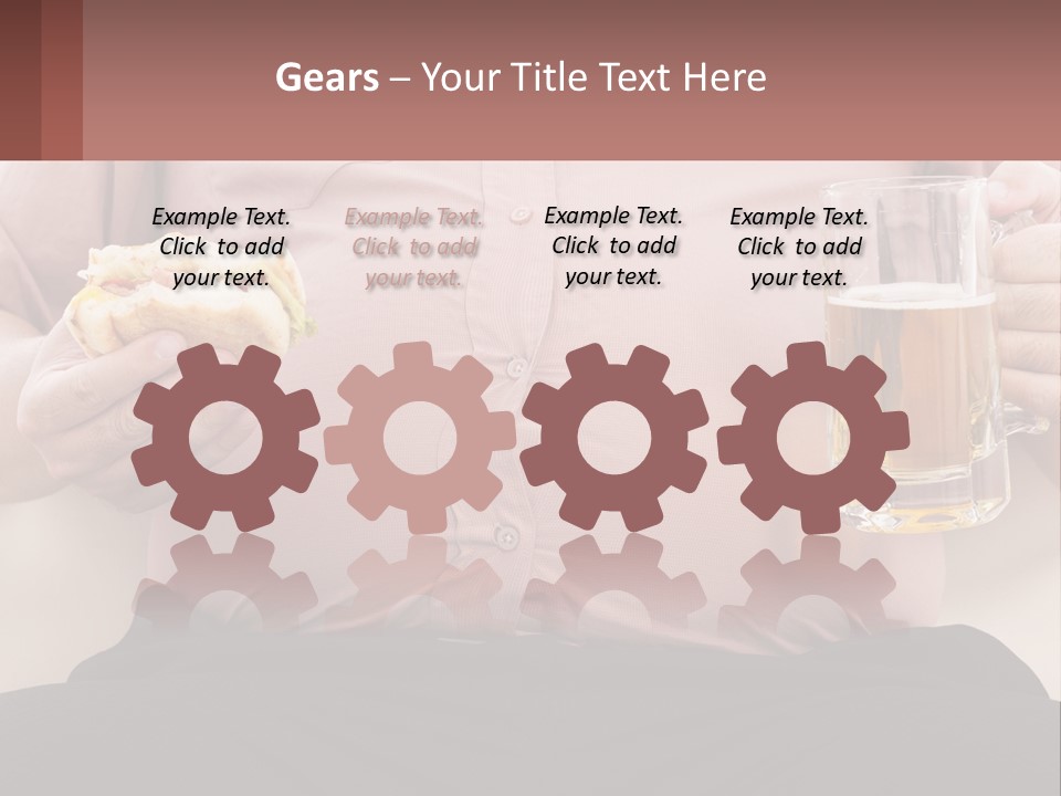Temperature Ventilation Power PowerPoint Template