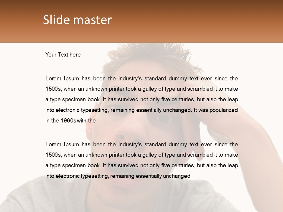 Heat Technology Temperature PowerPoint Template