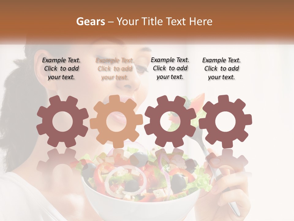 Supply Cool Heat PowerPoint Template