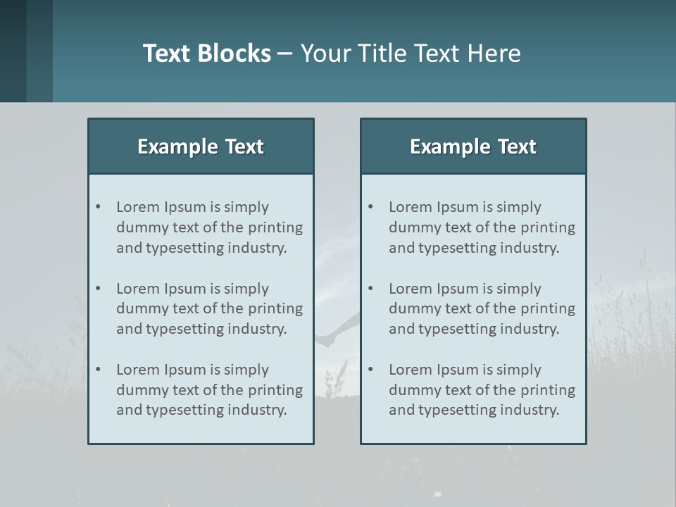 Energy Climate Technology PowerPoint Template