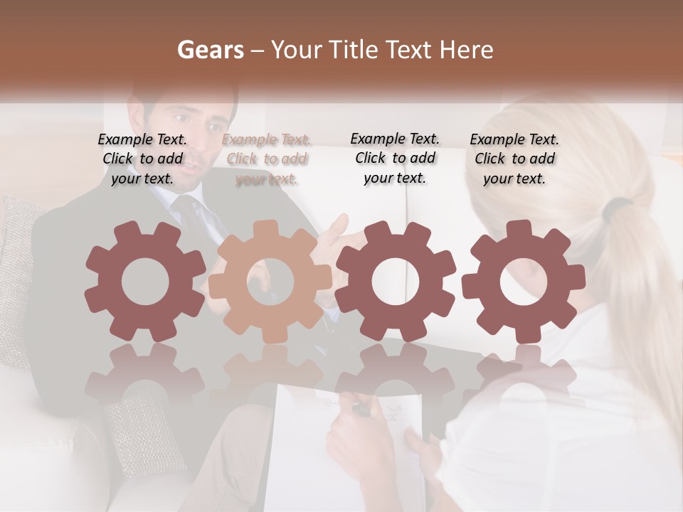 Electric Switch Condition PowerPoint Template