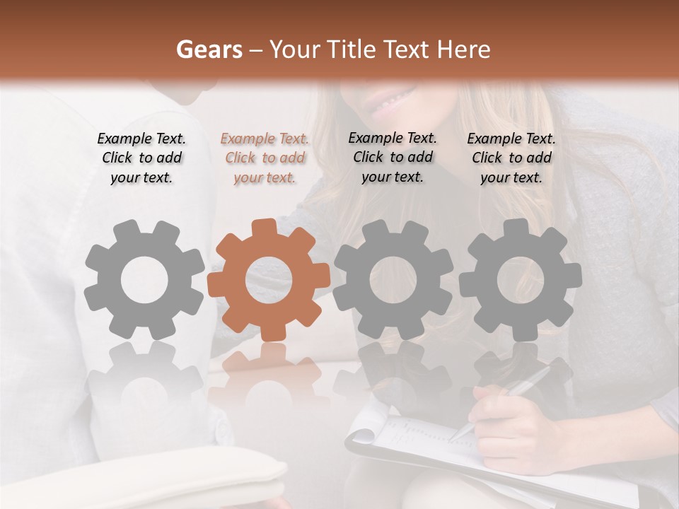 Home Electric Unit PowerPoint Template