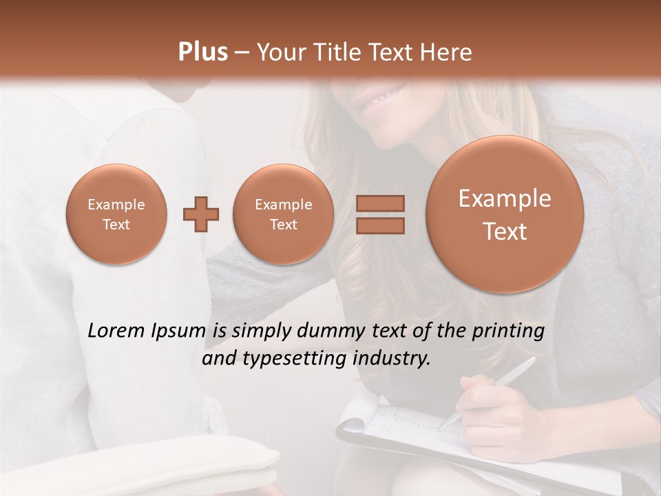 Home Electric Unit PowerPoint Template