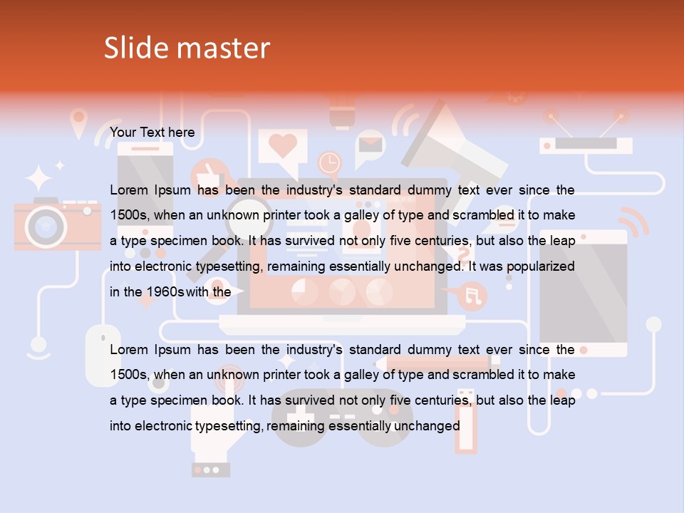 Cooling Home Ventilation PowerPoint Template