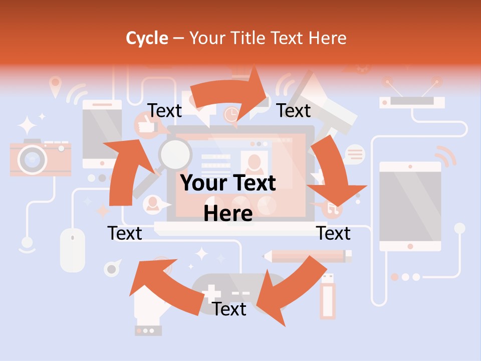 Cooling Home Ventilation PowerPoint Template