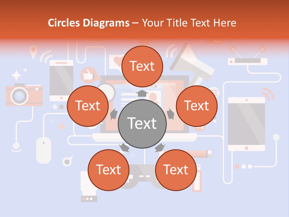 Cooling Home Ventilation PowerPoint Template
