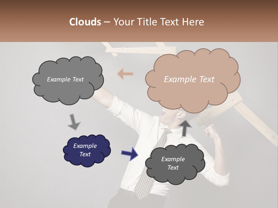 Cool Electric Technology PowerPoint Template