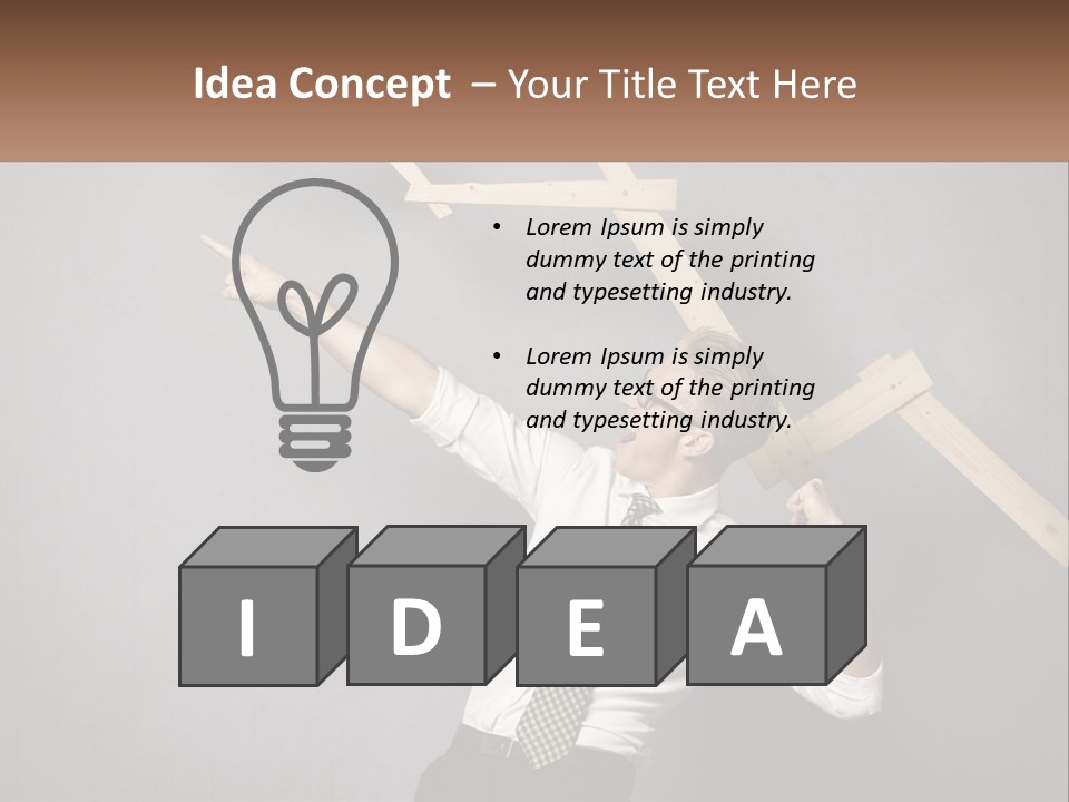 Cool Electric Technology PowerPoint Template