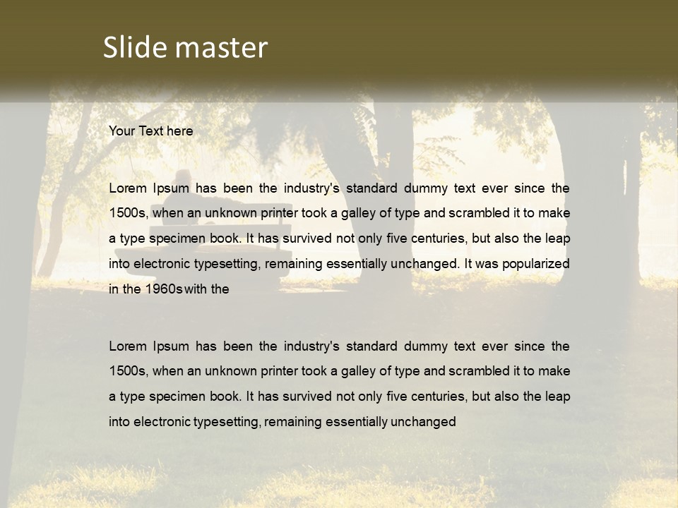 Conditioner Cool Ventilation PowerPoint Template