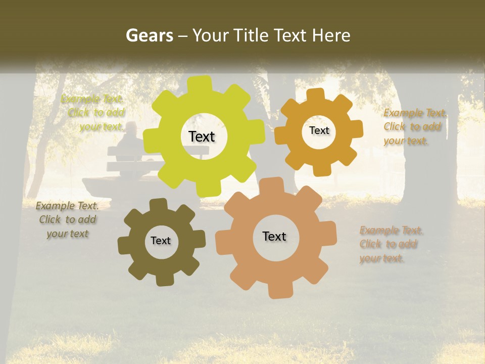 Conditioner Cool Ventilation PowerPoint Template