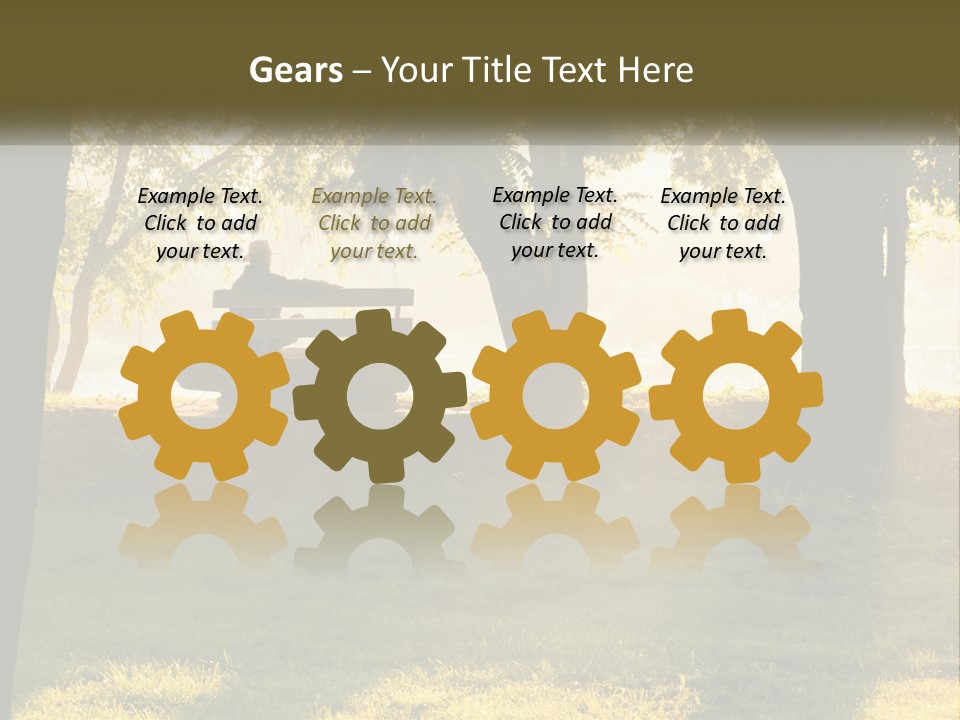 Conditioner Cool Ventilation PowerPoint Template